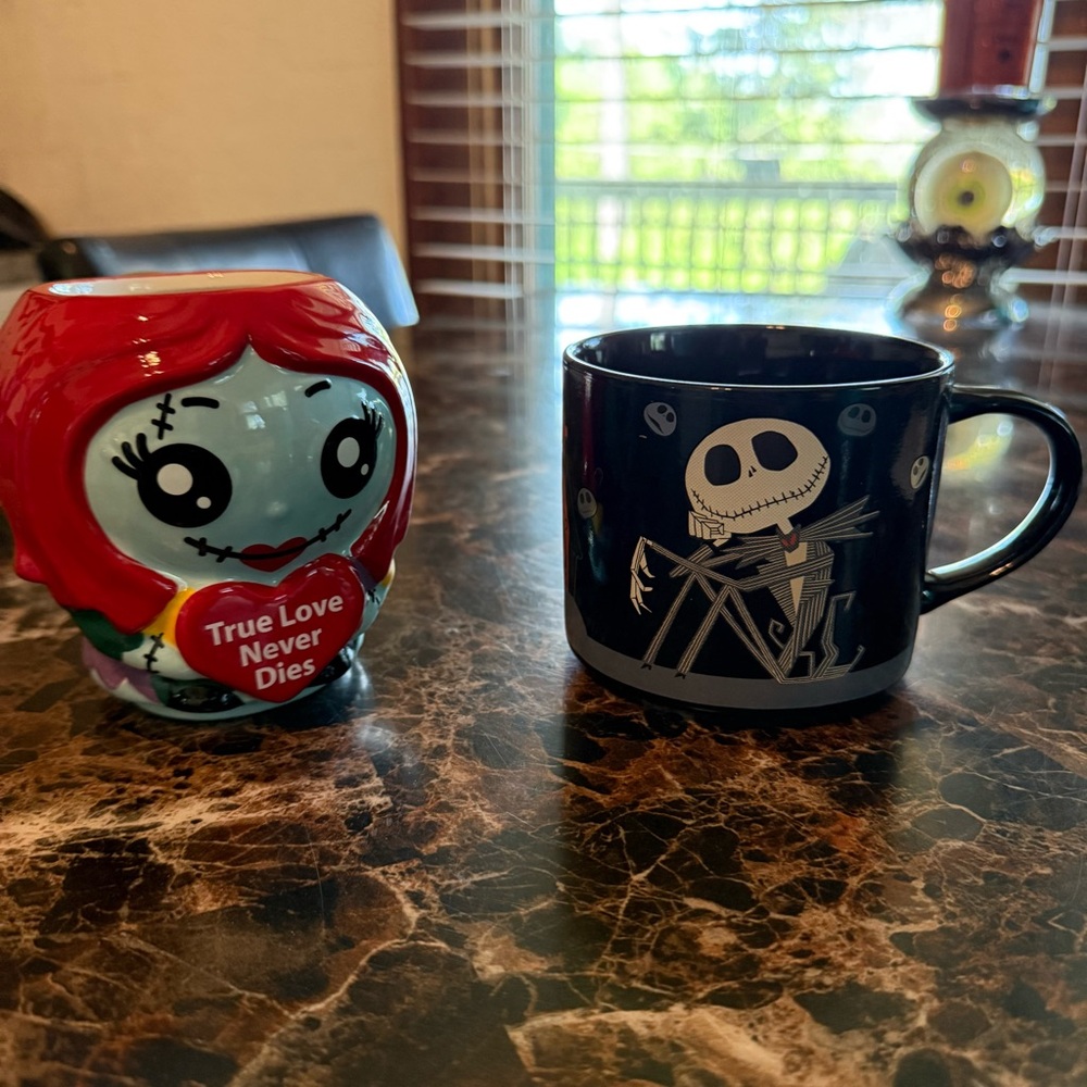 Nightmare before Christmas mugs